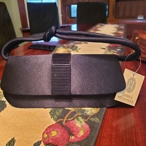 Jessica McClintock satin evening bag